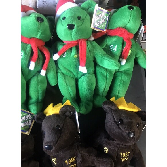 Bamm Beano's Lot Of 20 New NWT Baseball Player MLB Collection Beanie Free Ship - Picture 3 of 16